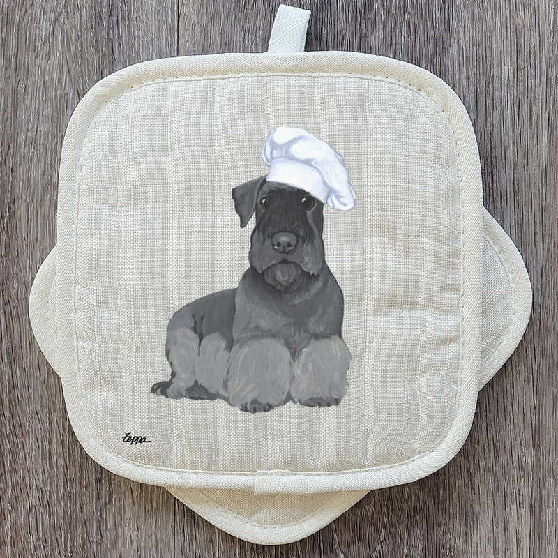 Cesky Terrier Pot Holder Set
