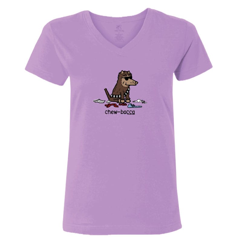 Chew Bacca - Ladies T-Shirt V-Neck