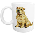 Chinese Shar-Pei Watercolor - Ceramic Mug