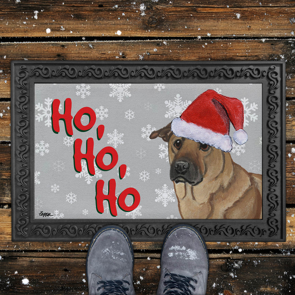 Chinook Holiday Welcome Mat