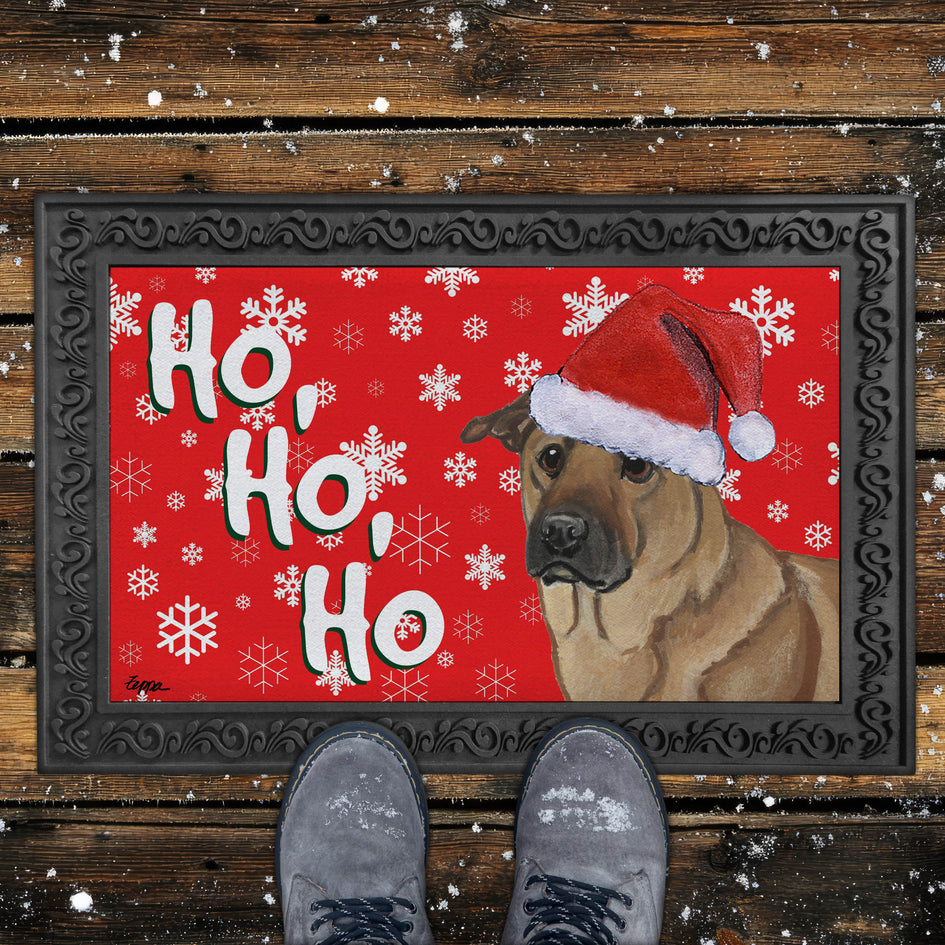 Chinook Holiday Welcome Mat