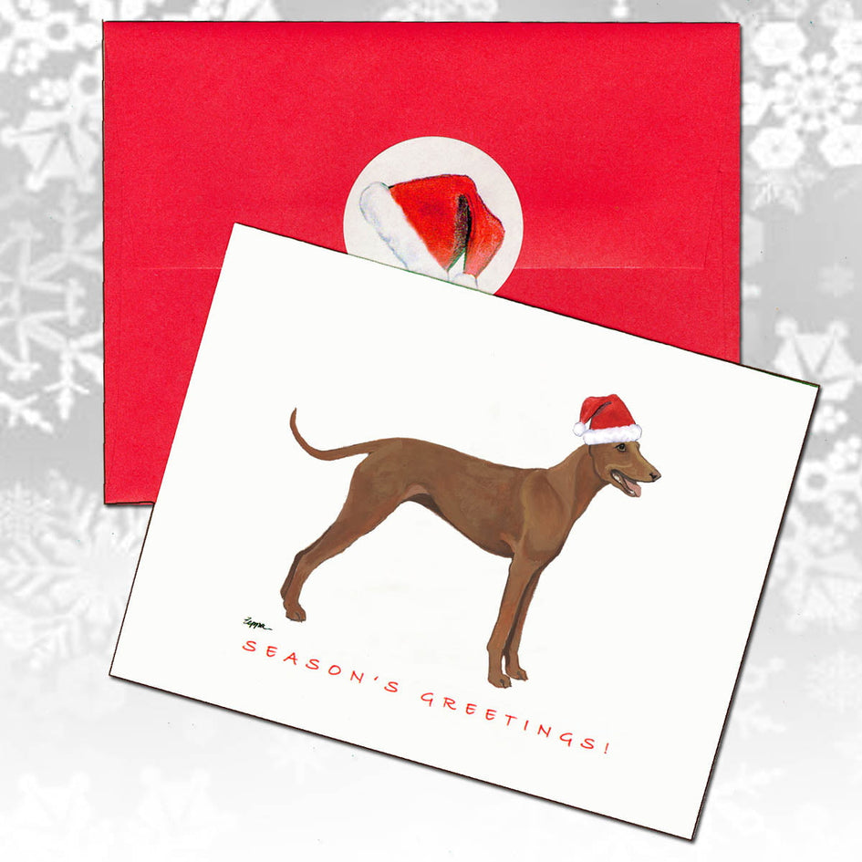 Cirneco dell'Etna Christmas Note Cards