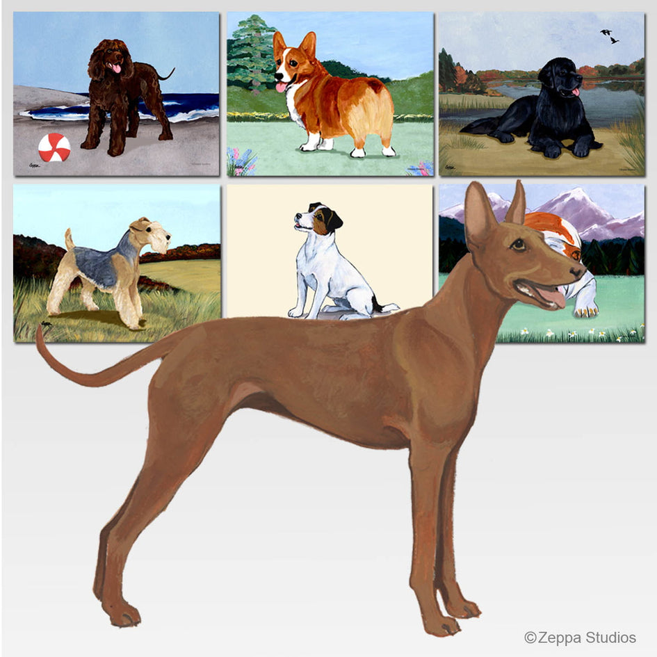 Cirneco dell'Etna Scenic Cutting Board