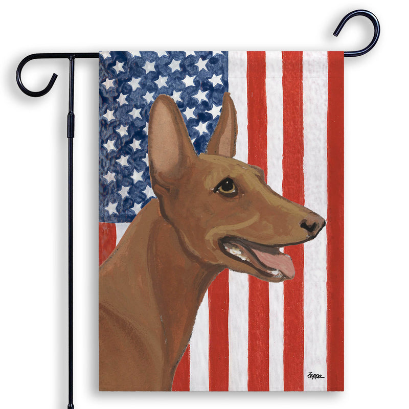 Cirneco dell'Etna Americana Garden Flag