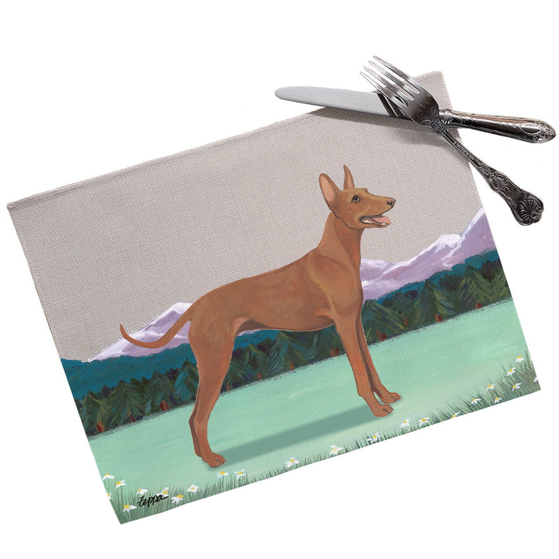 Cirneco dell'Etna Scenic Placemats