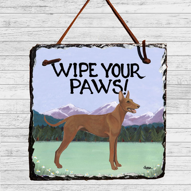 Cirneco dell'Etna Slate Sign