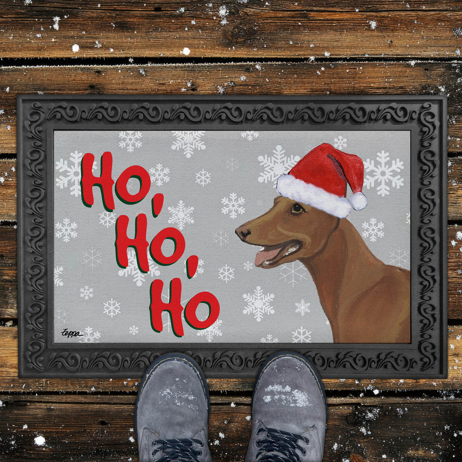Cirneco dell'Etna Holiday Welcome Mat