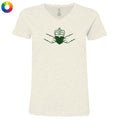 Claddagh Dog - Ladies T-Shirt V-Neck