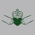 Claddagh Dog - Baseball T-Shirt