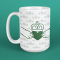 Claddagh Dog - Large Coffee Mug