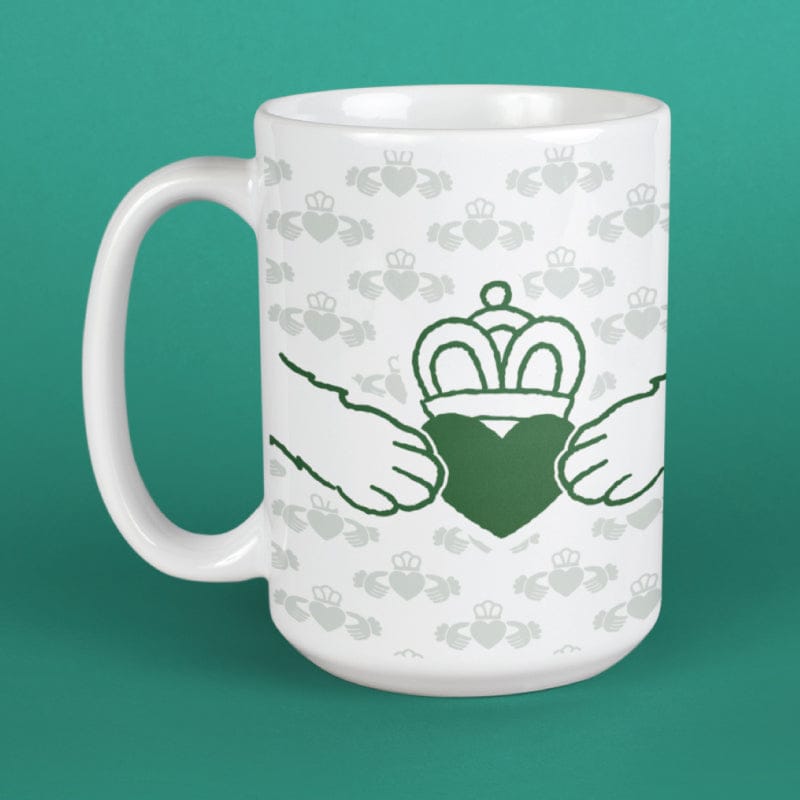 Claddagh Dog - Large Coffee Mug