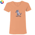 Classic Pinch Me - Ladies T-Shirt V-Neck