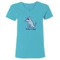 Classic Shell Yeah - Ladies T-Shirt V-Neck