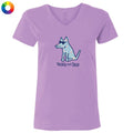 Classic Shell Yeah - Ladies T-Shirt V-Neck