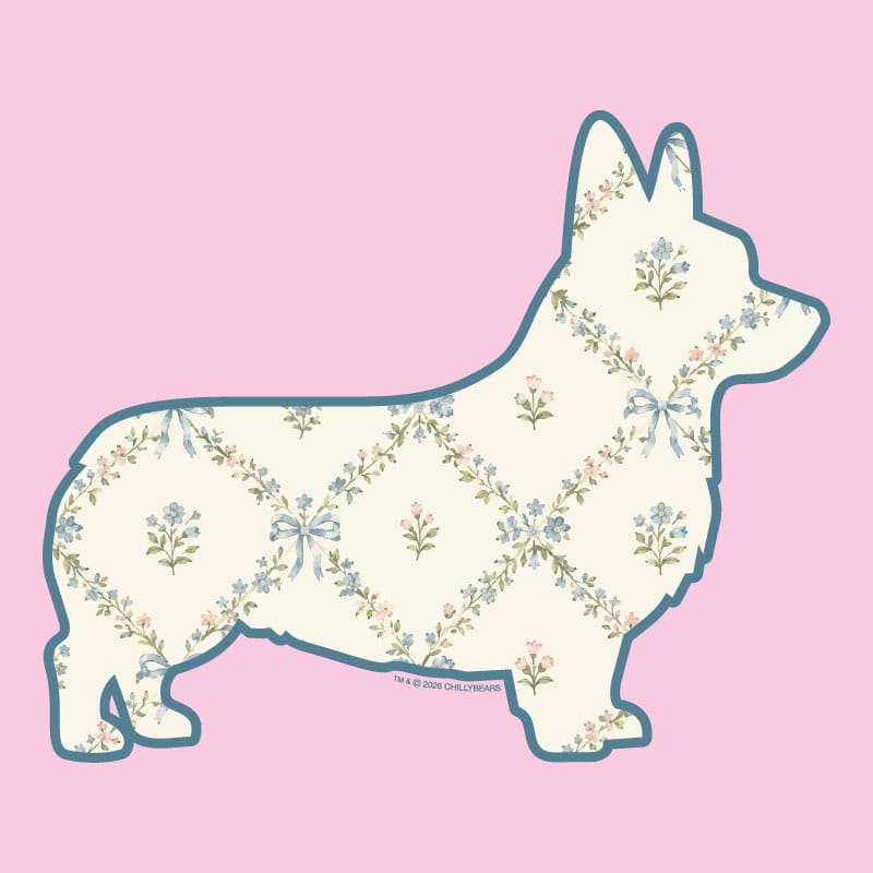 Corgi Silhouette - Lightweight Tee