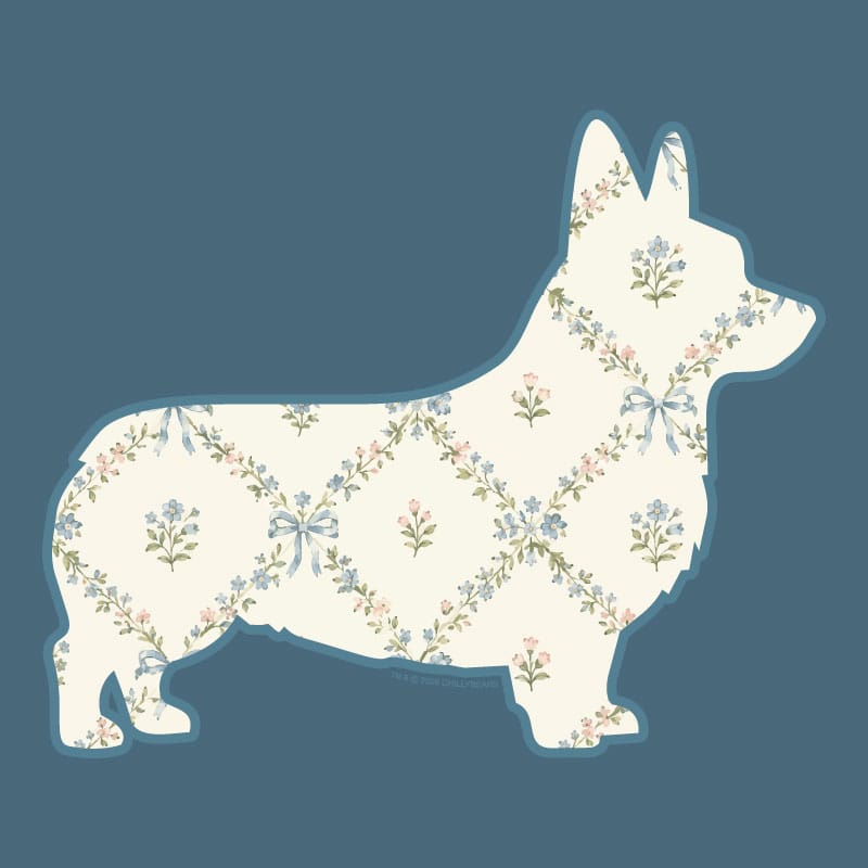 Corgi Silhouette - Lightweight Tee