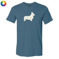 Corgi Silhouette - Lightweight Tee