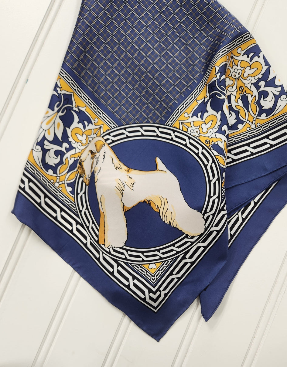 Soft Coated Wheaten Terrier Silk Scarf