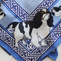 English Toy Spaniel Silk Scarf