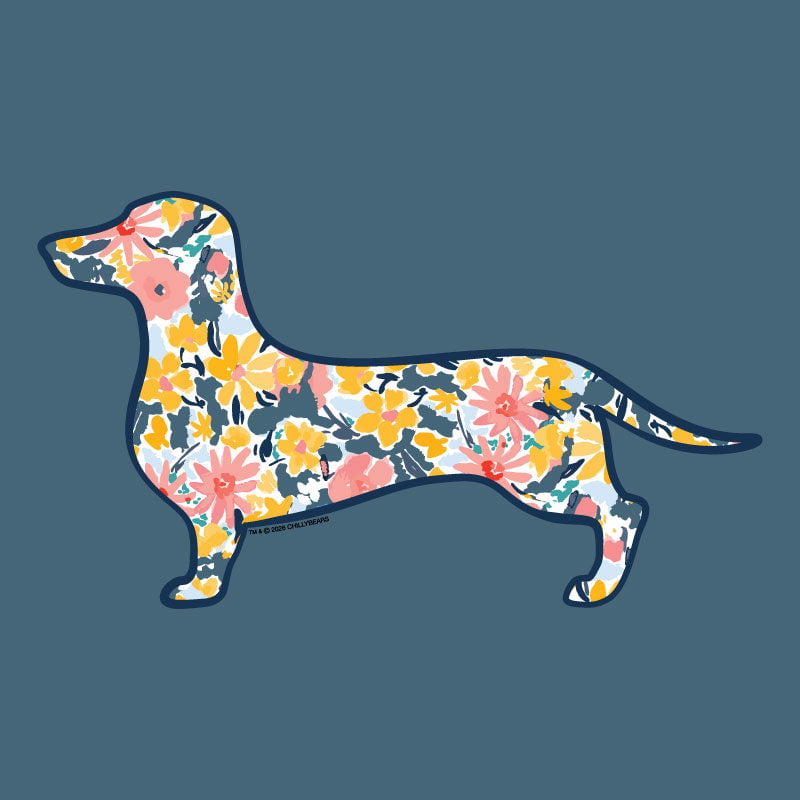 Dachshund Silhouette - Lightweight Tee