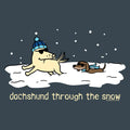 Dachshund Through the Snow - Long-Sleeve T-Shirt Classic