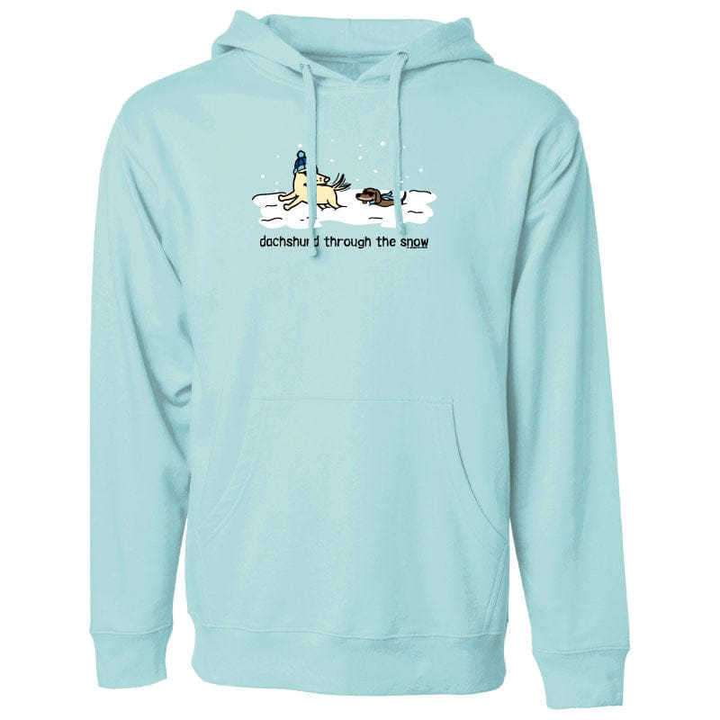 Dachshund Through the Snow - Sweatshirt Pullover Hoodie