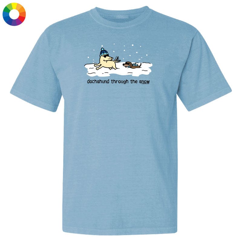 Dachshund Through the Snow - Classic Tee