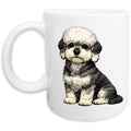 Dandie Dinmont Terrier Watercolor - Ceramic Mug