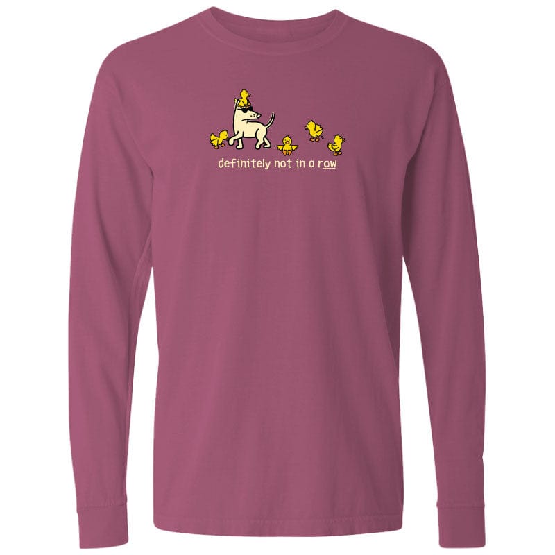 Definitely Not in a Row - Classic Long-Sleeve T-Shirt