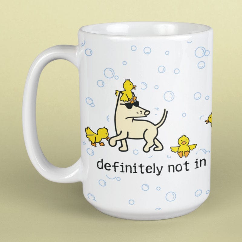 Definitely Not in a Row - Large Coffee Mug