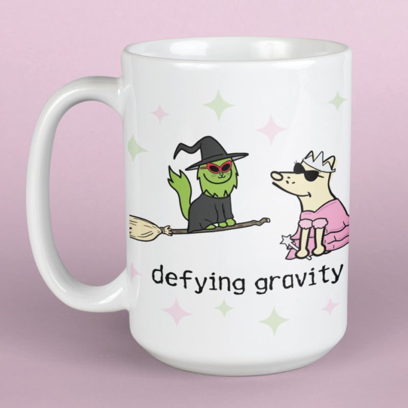 Defying Gravity  - Large Coffee Mug