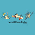Demolition Derby - Ladies T-Shirt V-Neck