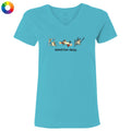 Demolition Derby - Ladies T-Shirt V-Neck