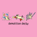 Demolition Derby - Ladies T-Shirt V-Neck