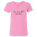 Demolition Derby - Ladies T-Shirt V-Neck