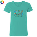 Diversified Pawfoilio Agility - Ladies T-Shirt V-Neck