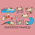 Diversified Pawfoilio Agility - Ladies T-Shirt V-Neck