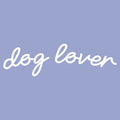Dog Lover Embroidered Mock Neck Sweatshirt