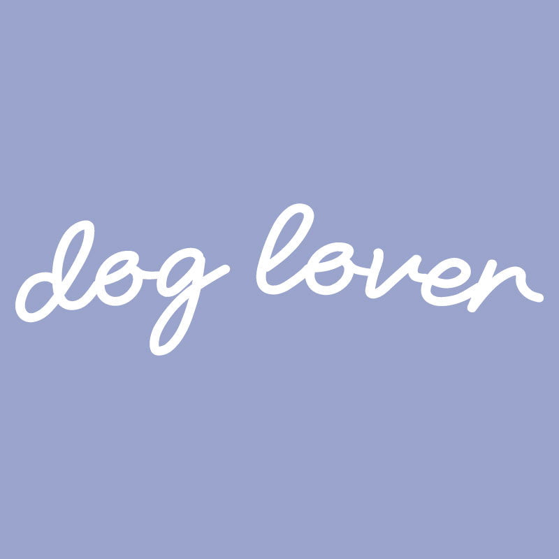 Dog Lover Embroidered Mock Neck Sweatshirt