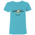 Dog Paddle - Ladies T-Shirt V-Neck