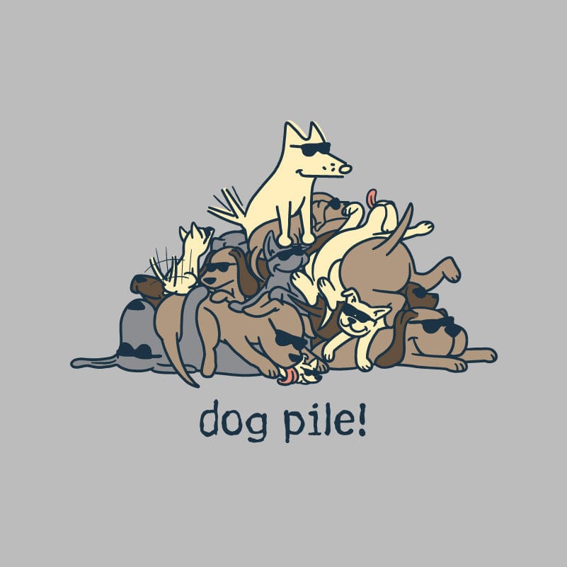 Dog Pile - Ladies T-Shirt V-Neck