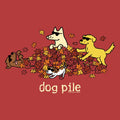 Dog Pile Autumn - Youth Long Sleeve T-Shirt