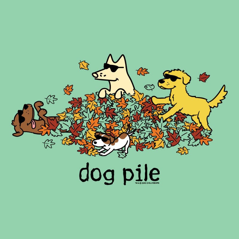 Dog Pile Autumn - Classic Long-Sleeve T-Shirt
