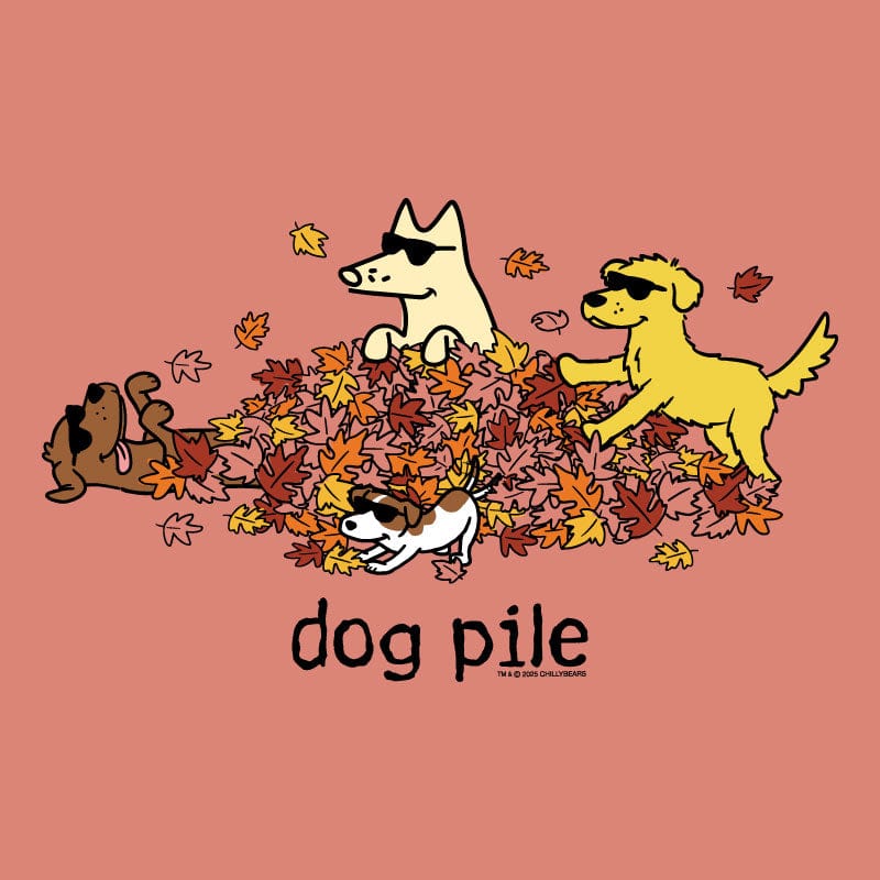 Dog Pile Autumn - Sweatshirt Pullover Hoodie