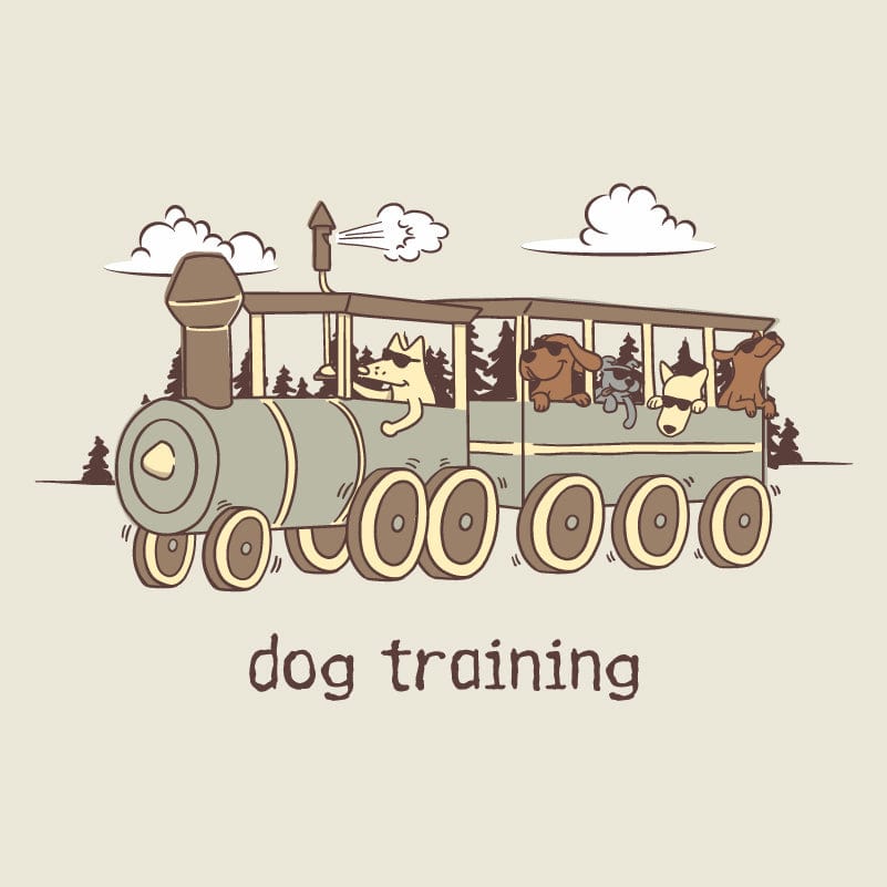 Dog Training - Ladies T-Shirt V-Neck