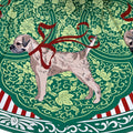 Border Terrier Christmas Tree Skirt