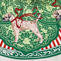 Border Terrier Christmas Tree Skirt