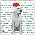 Dogo Argentino "Happy Howlidays" Coaster