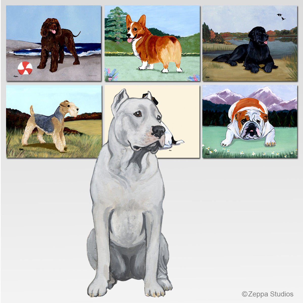Dogo Argentino Welcome Mat | AKC Shop