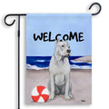 Dogo Argentino Scenic Garden Flag
